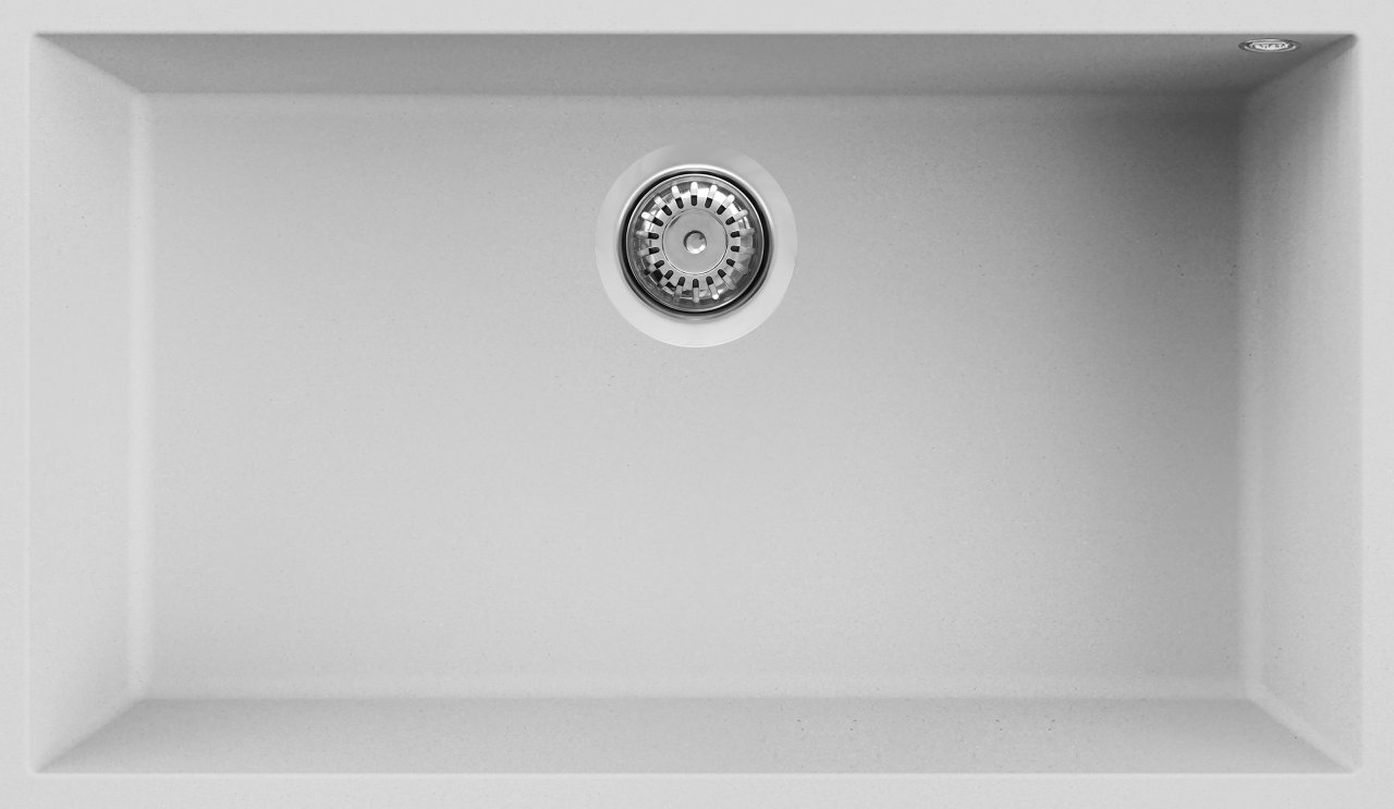 Chiuveta QUADRA_UM 130 68 BIANCO ELLECI