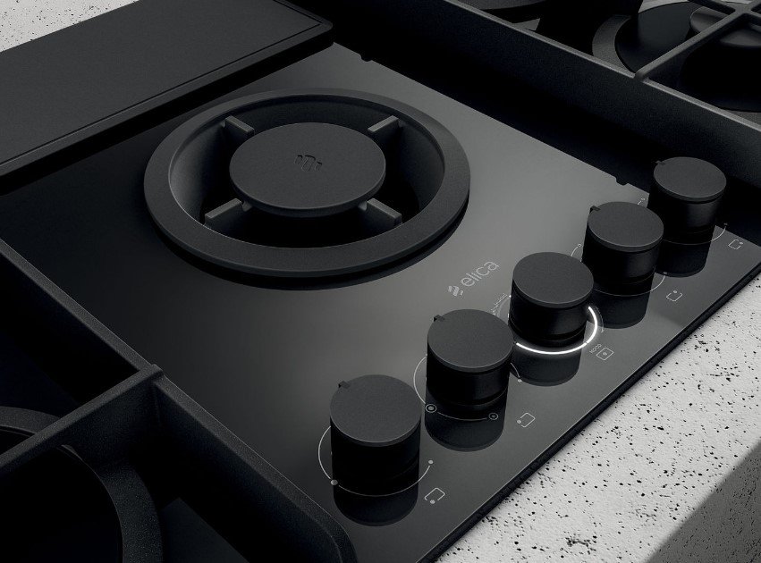 Plită pe gaz NIKOLATESLA FLAME BL/F/88 ELICA