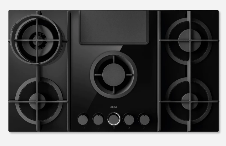 Plită pe gaz NIKOLATESLA FLAME BL/A/88 ELICA