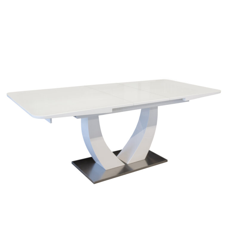 Pаздвижной стол Dilon White