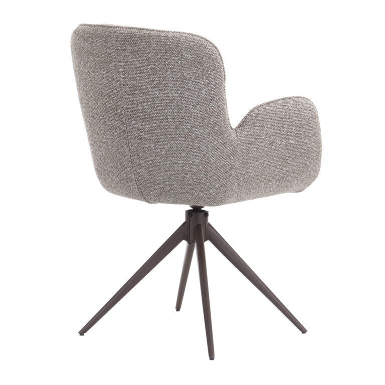 Стул Yannick MIH- D515 Grey (Royal Boucle Mushroom)