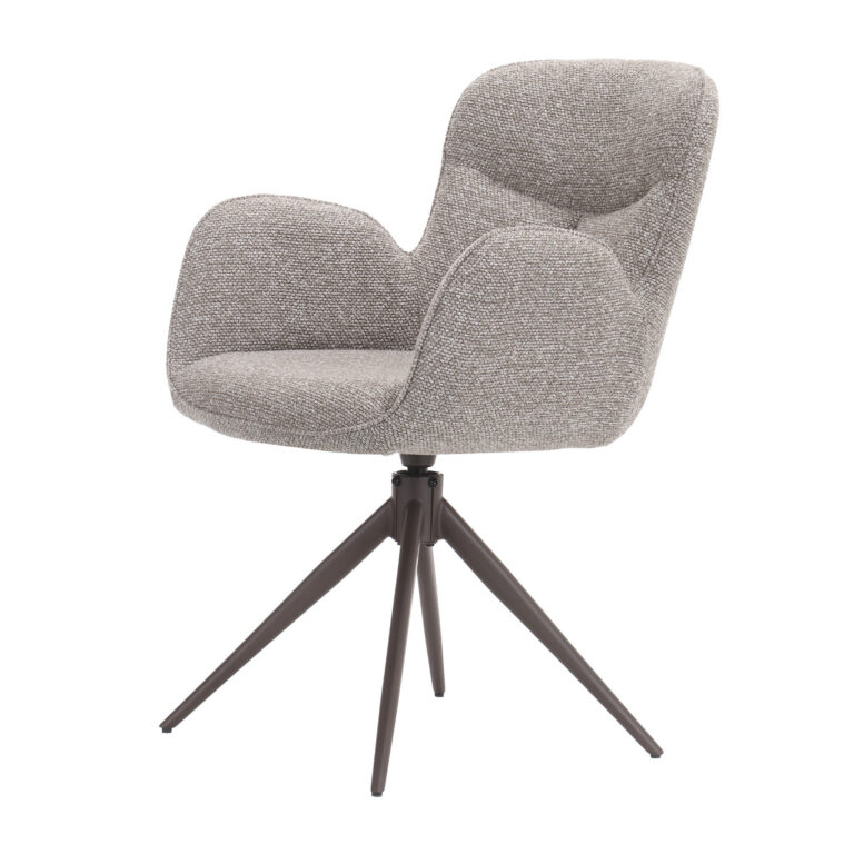 Стул Yannick MIH- D515 Grey (Royal Boucle Mushroom)