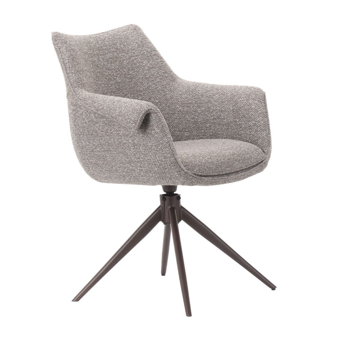 Стул Mavia MIH-D510B Grey (Royal Boucle Mushroom)
