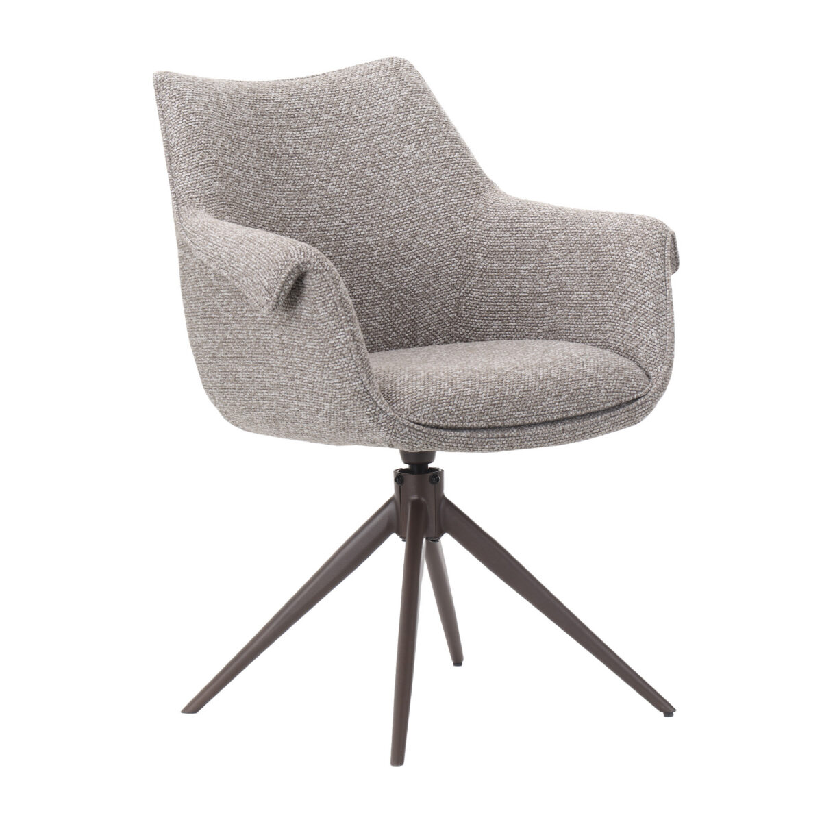 Стул Mavia MIH-D510B Grey (Royal Boucle Mushroom)