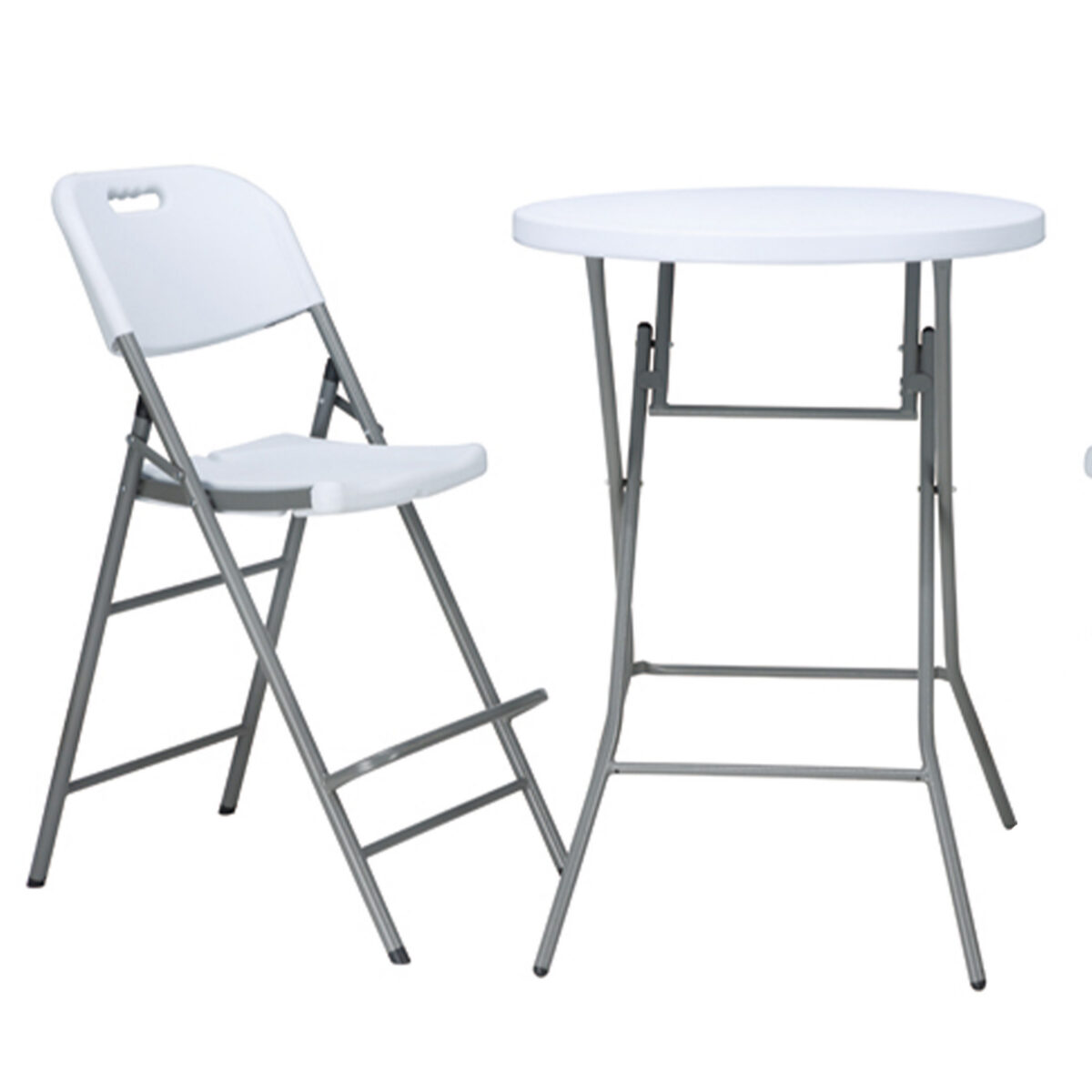 Барный складной стул Volt HY-Y60D White