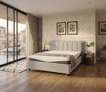 Pat Dormitor Malvina Modern , stofa GLOW 4, 160*200