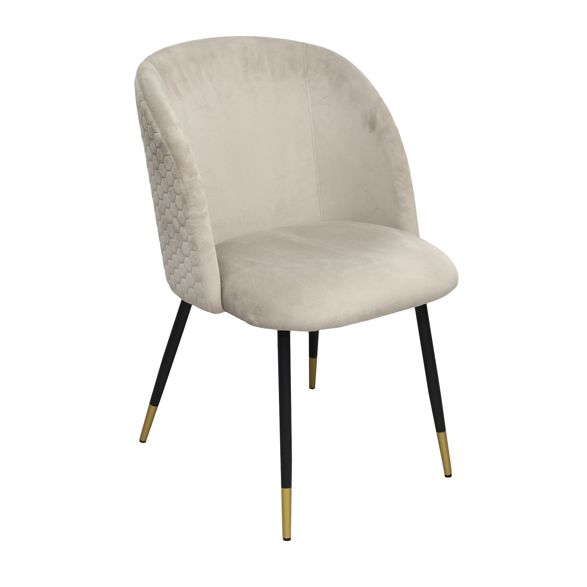 Стул Spectre Beige HLR 7+Black Gold Legs