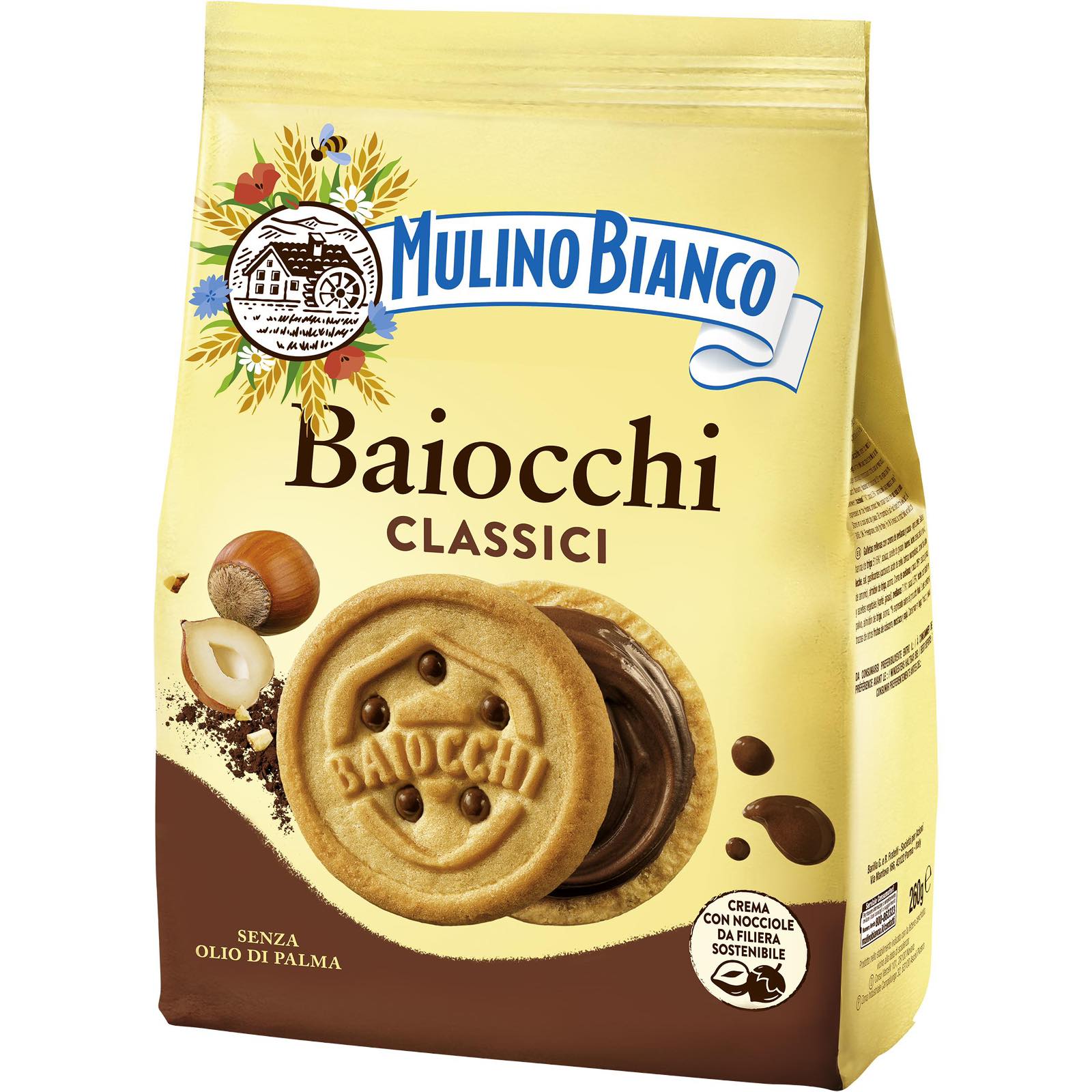 Печенье Mulino Bianco Baiocchi 260 г