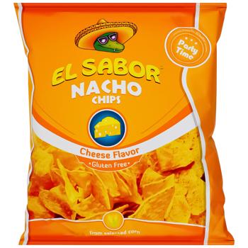 Chipsuri de porumb EL SABOR cascaval 225 g