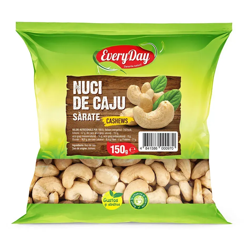 Кешью (жареный, соленый), 150г