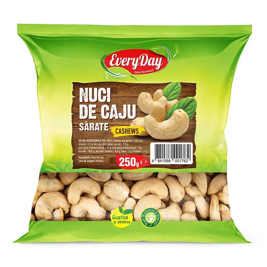 Кешью (жареный, соленый), 250г
