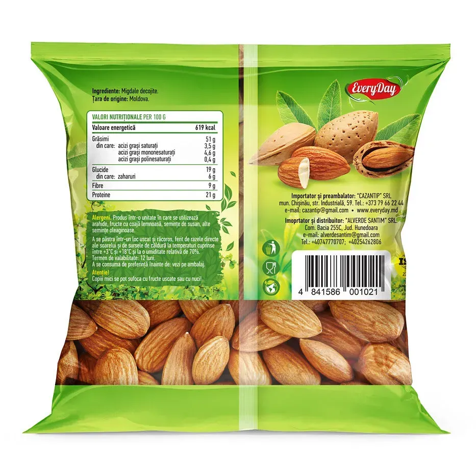 Миндаль очищенный "Калифорния", 150г