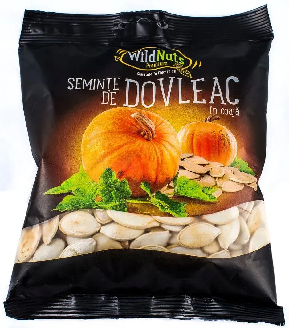 Семена тыквы в кожуре (белые) "WildNuts" 200г