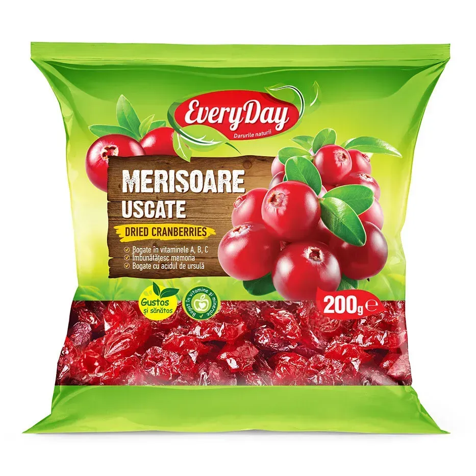 Merișoare (rachițele) uscate, 200g