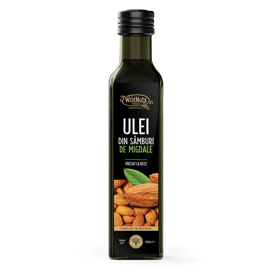 Миндальное масло, холодного отжима, 250мл