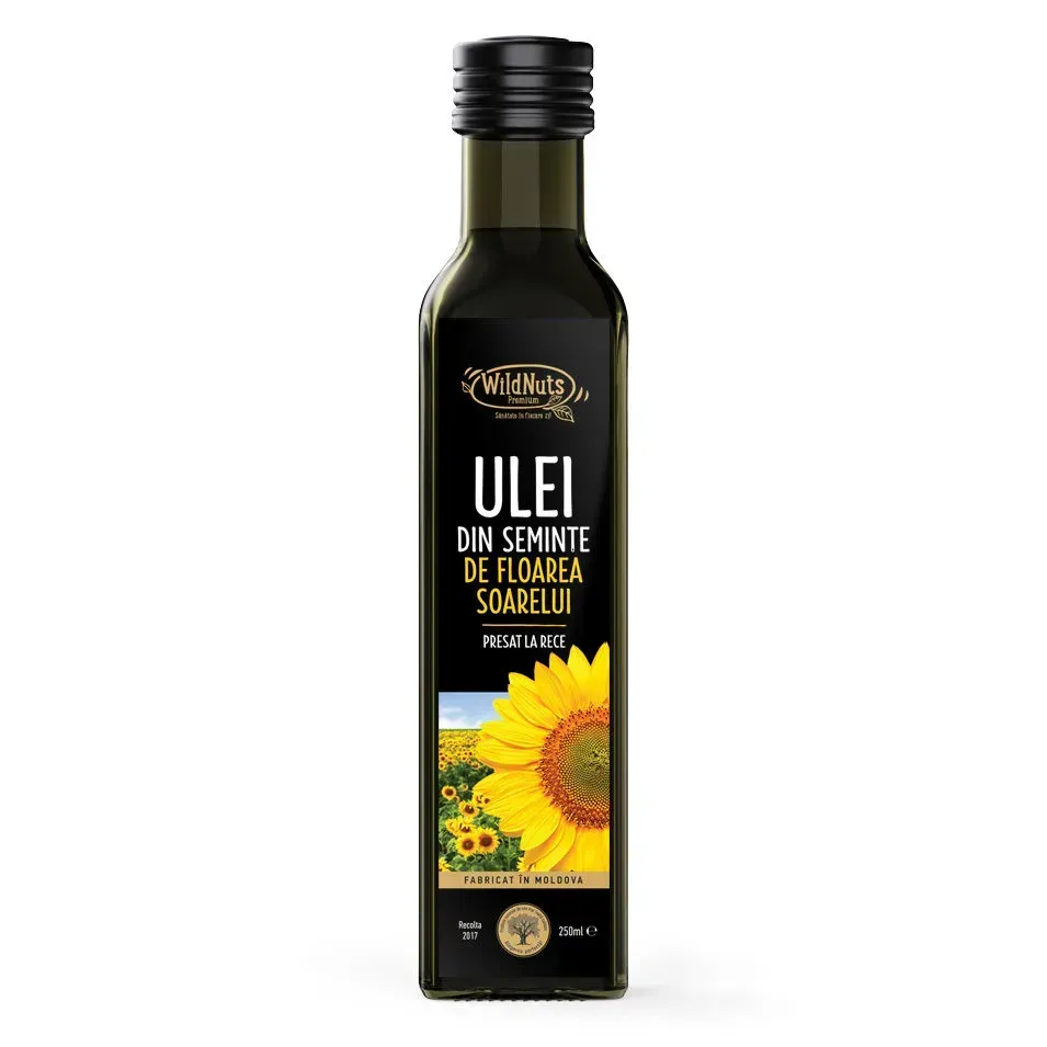 Подсолнечное масло, холодного отжима, 250мл