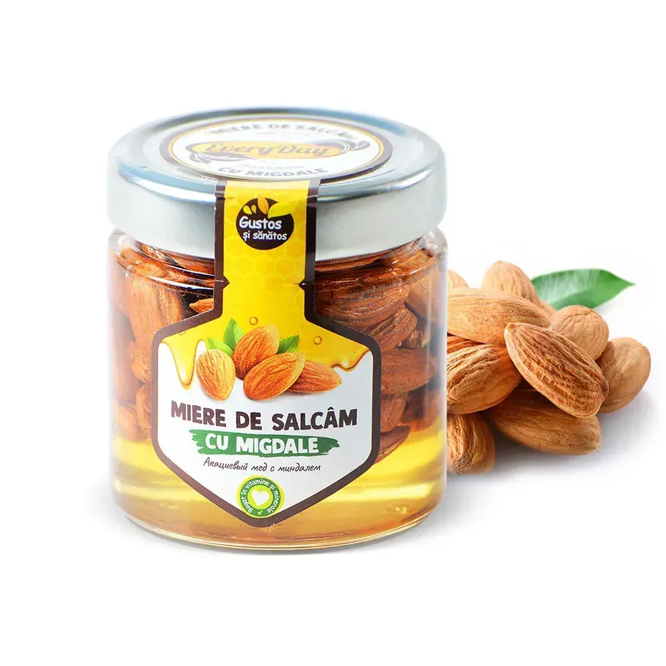 Акациевый мёд с миндалем