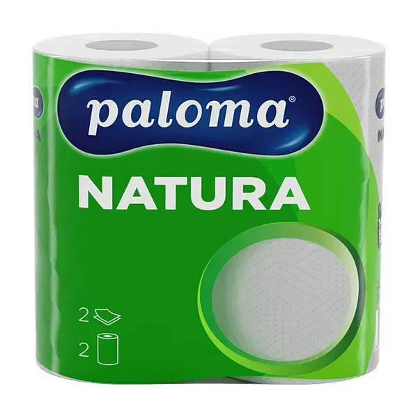 Paloma Natura, бумажные полотенца 2 слоя (2шт)