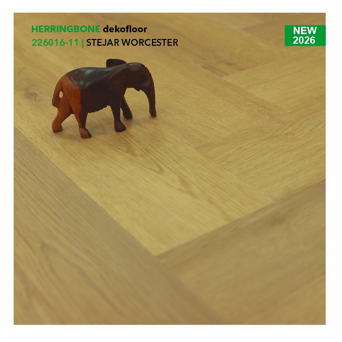 Pardoseala SPC colecția Dekofloor Herringbone, STEJAR WORCESTER, 226016-11