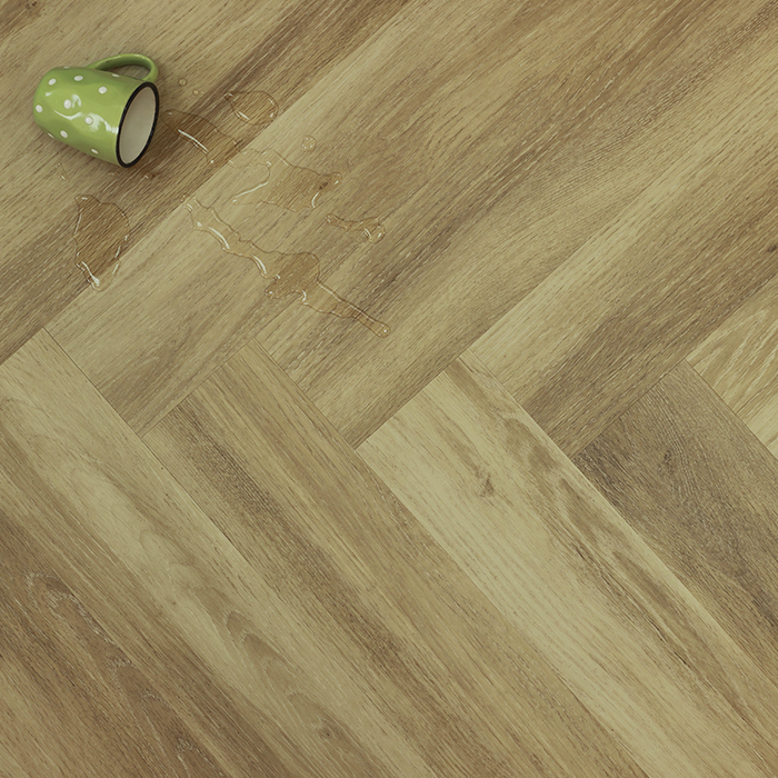 Pardoseala SPC colecția Dekofloor Herringbone, STEJAR NISIP, 1027-21A