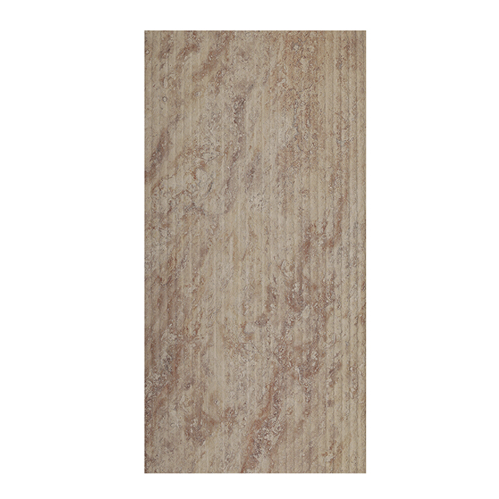 Panou Ceraflex 3D Round Line Stone, Fancy Buege, 120x59.5 cm