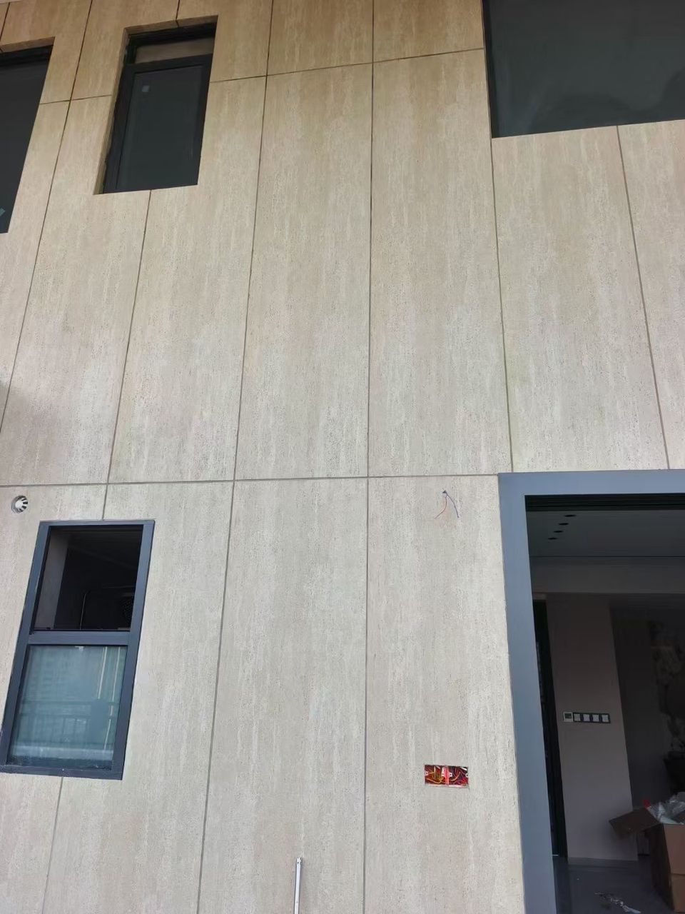 Panou Ceraflex 3D Travertine, Line Yellow,120x60 cm