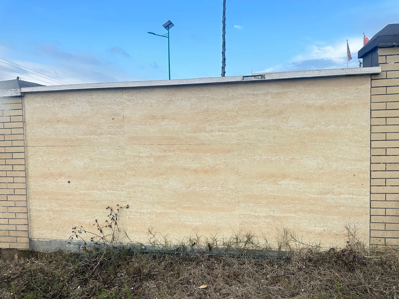 Panou Ceraflex 3D Travertine, Line Yellow,120x60 cm