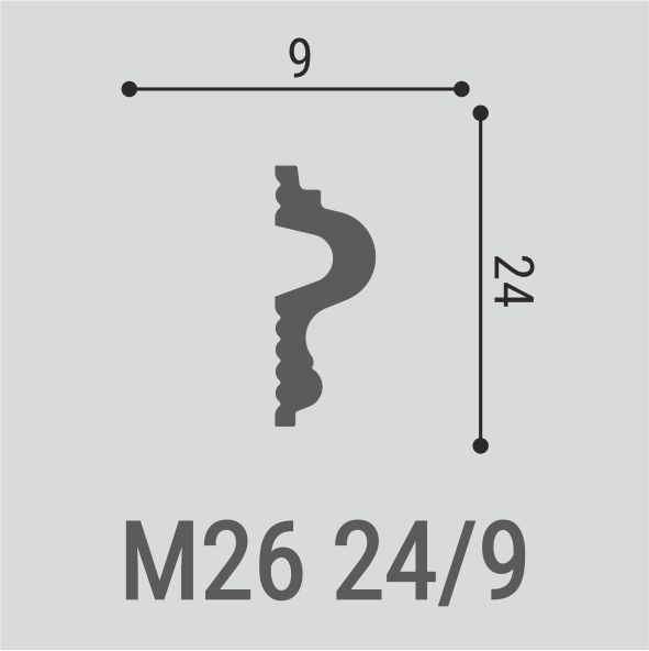 Молдинг XPS M26