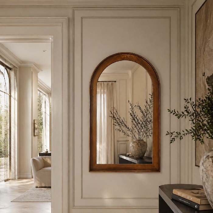 Oglindă PORTICO, MDF, 76.2 x 106 cm