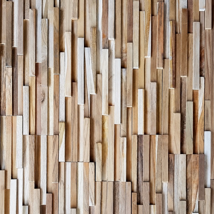 Panoul volumetric din lemn natural NATURAL RIPPLE, RL-001 3