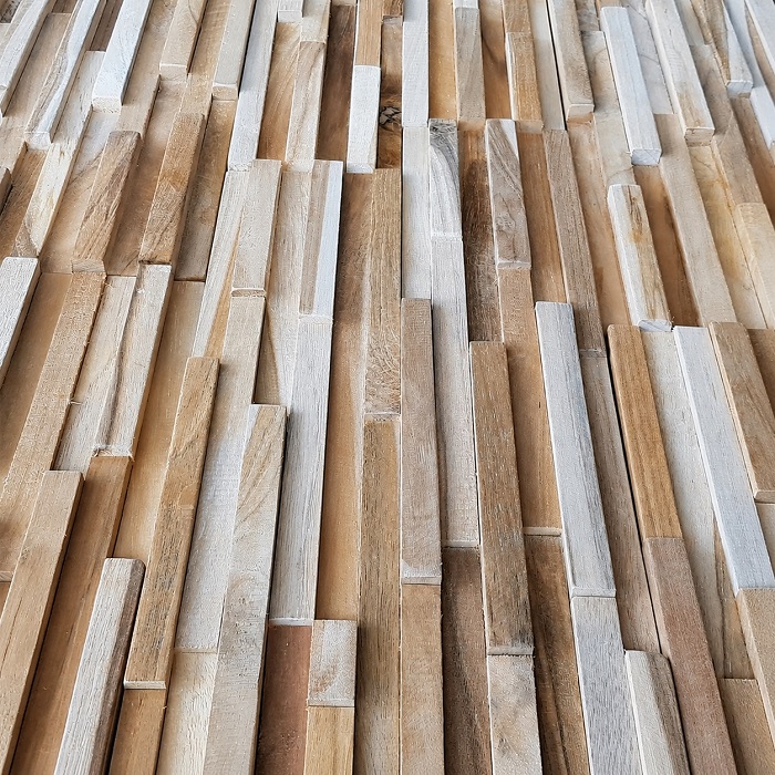 Panoul volumetric din lemn natural NATURAL RIPPLE, RL-001 4