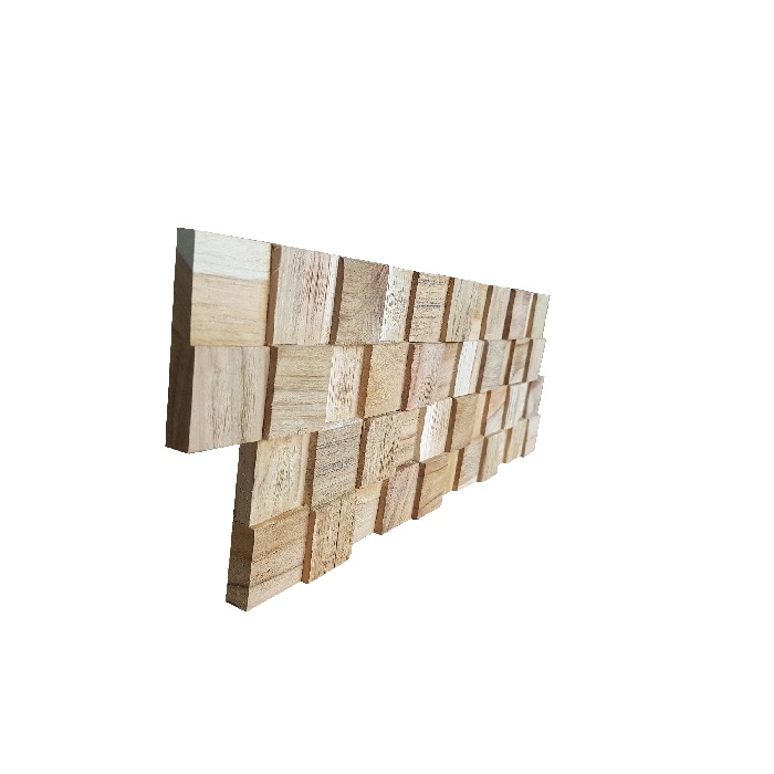 Panou din lemn natural NEW CUBES, CB-004 3