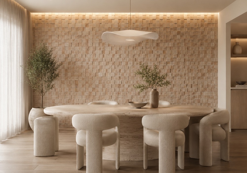 Panou din lemn natural NEW CUBES, CB-004 6