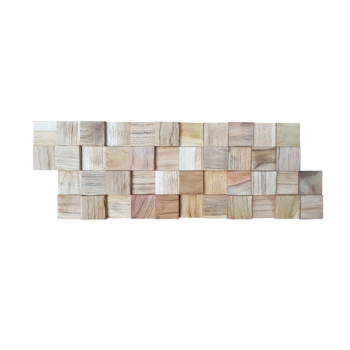 Panou din lemn natural NEW CUBES, CB-004 5