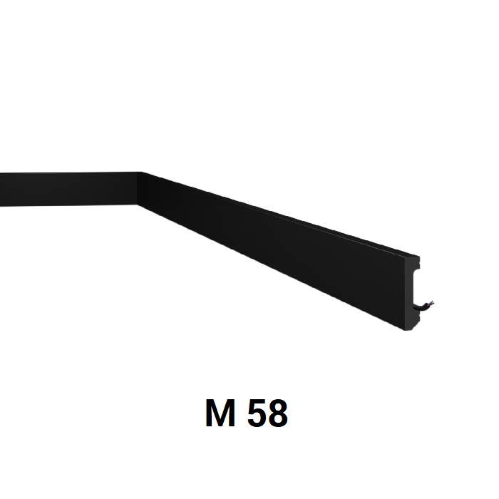 Plintă NOMAFLOOR M58 black