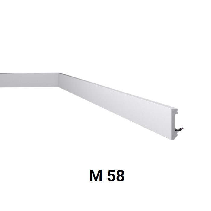 Plintă NOMAFLOOR M58 white