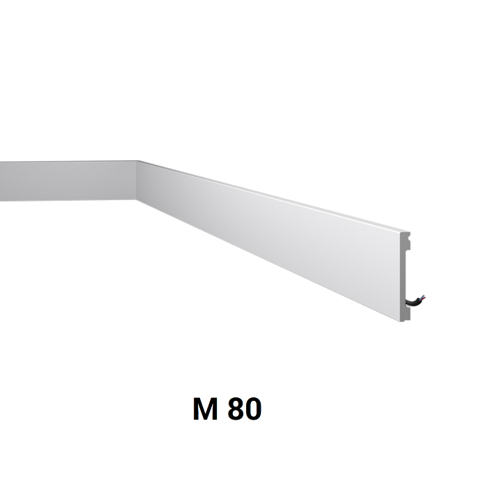 Плинтус NOMAFLOOR M80 white