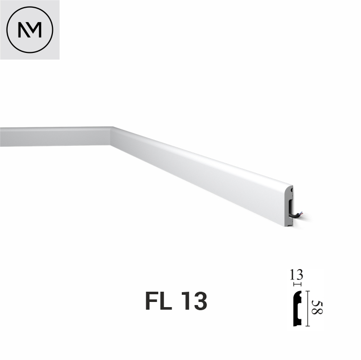 Плинтус NOËL & MARQUET, WALLSTYL, FL13