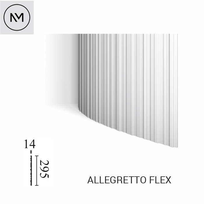 Panou de perete NOËL & MARQUET, ARSTYL, ALLEGRETTO FLEX