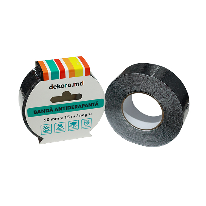 Bandă antiderapantă autoadezivă 50mm x 15m
