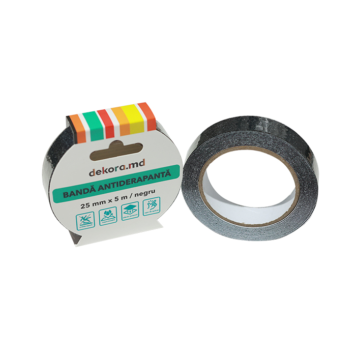 Bandă antiderapantă autoadezivă 25mm x 15m