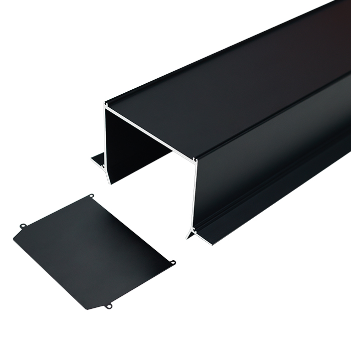 Capac pentru profil de nișă – Black Matt