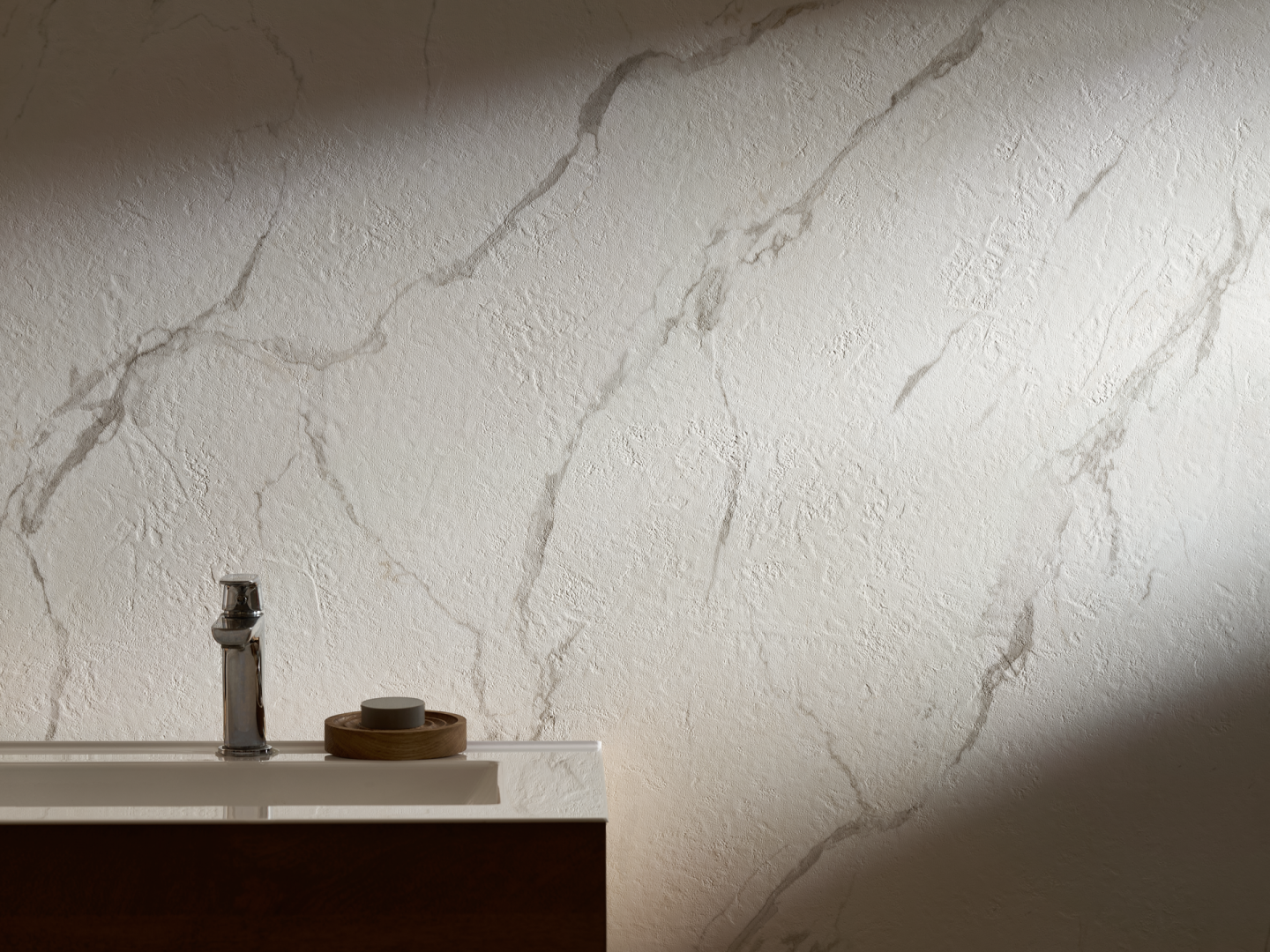 Panou de perete SPC Pietra Santa White WMS 538C (Made in EU)