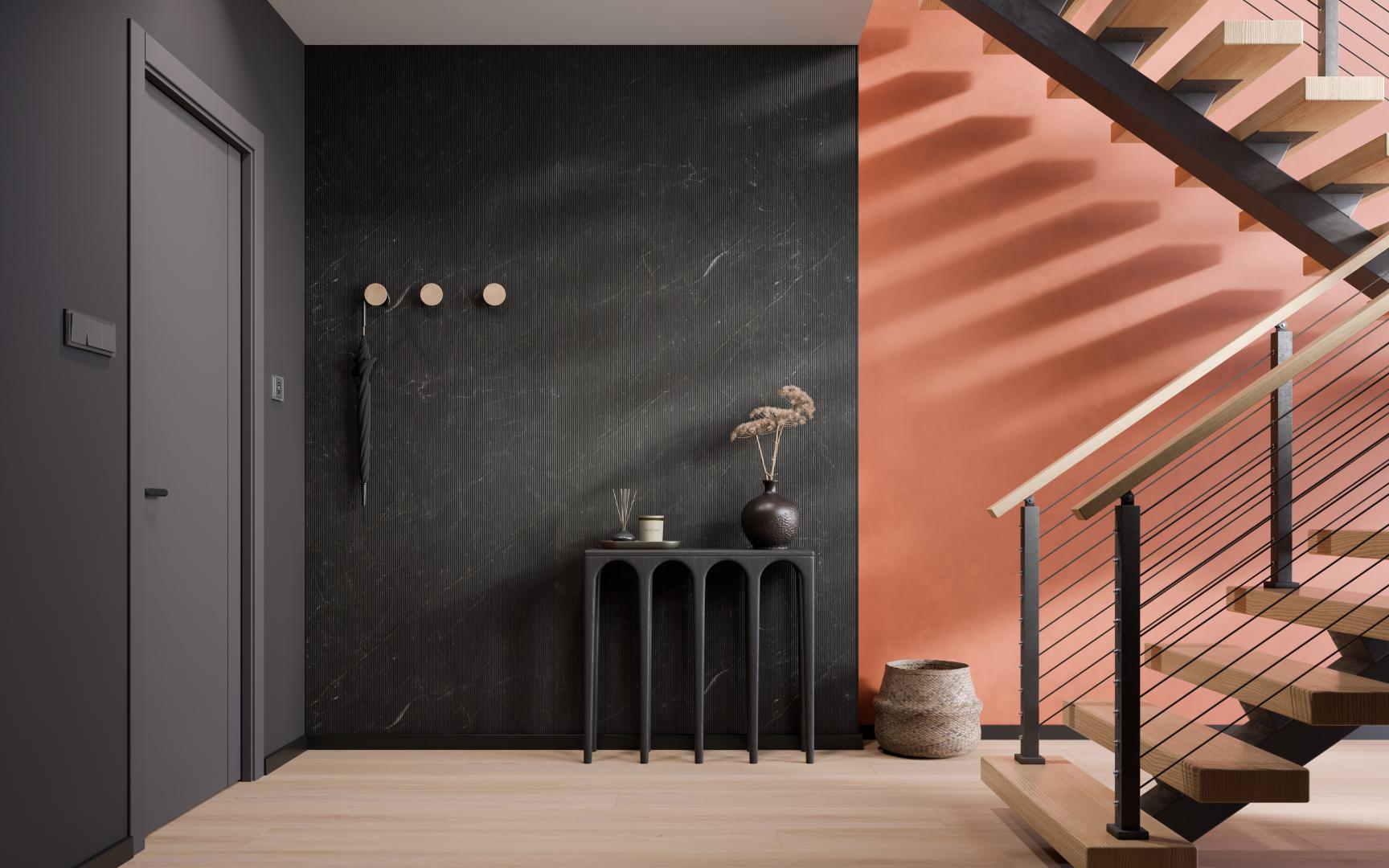 Panou de perete SPC Monreale Black WMS 518S (Made in EU)