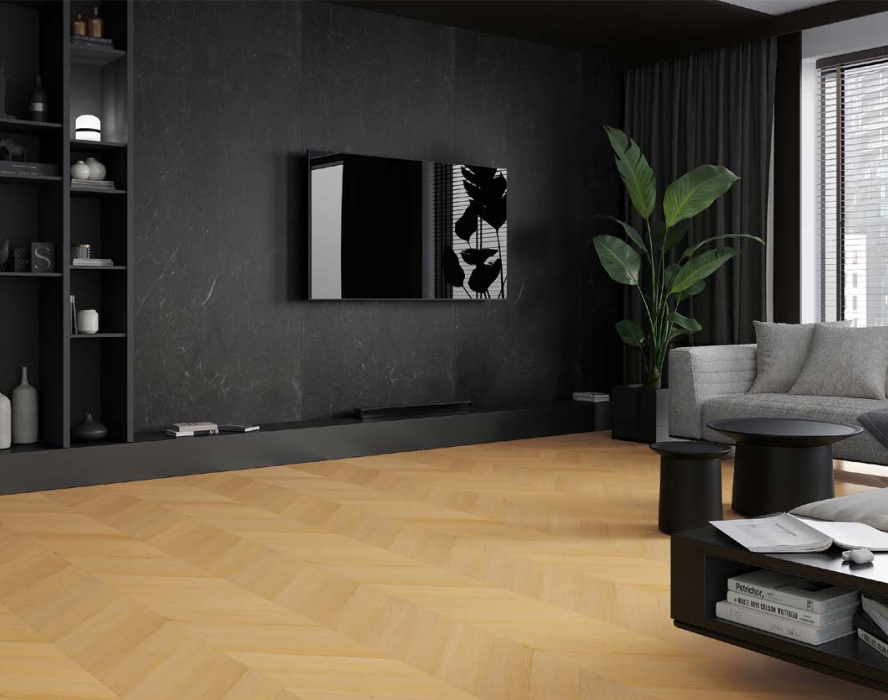 Panou de perete SPC Monreale Black WMS 518C (Made in EU)
