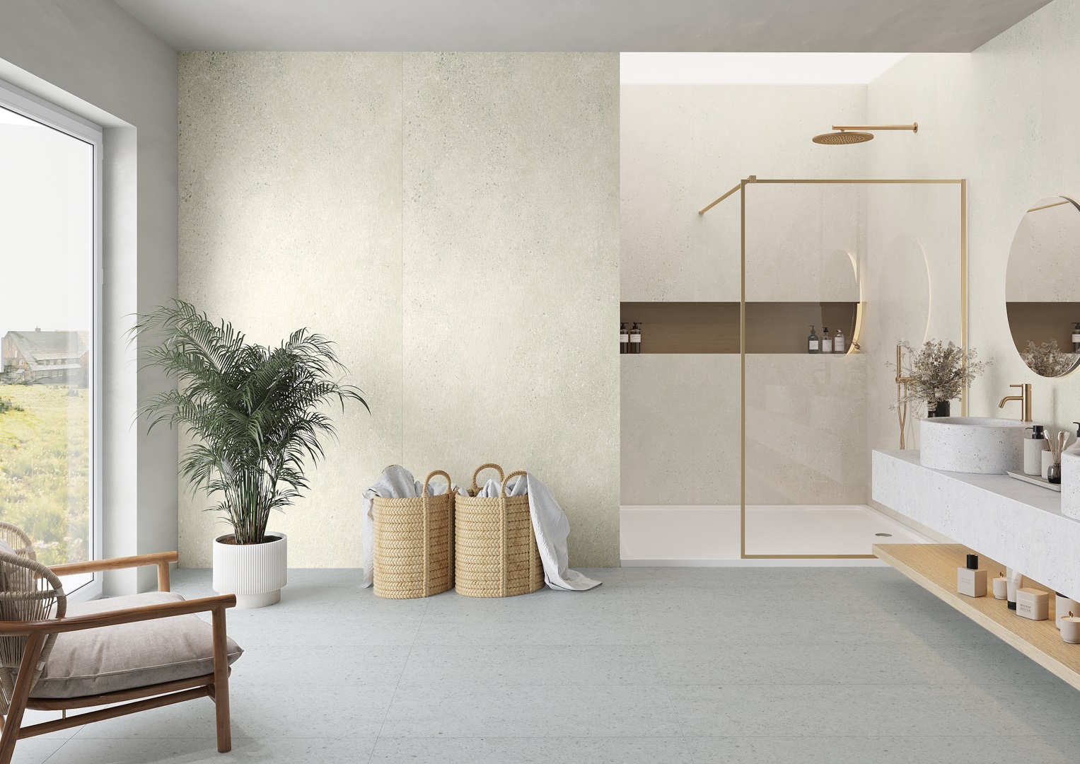 Panou de perete SPC Massi Ivory WMS 540C (Made in EU)