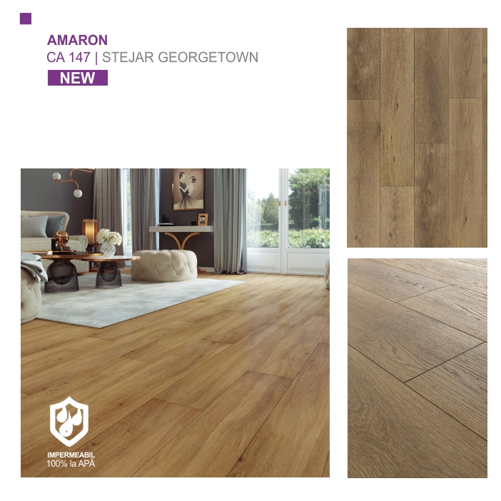 Pardoseala SPC, Stejar Georgetown, ARBITON colecția Amaron 147