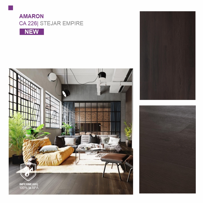 Pardoseala SPC, Stejar Empire, ARBITON colecția Amaron 226