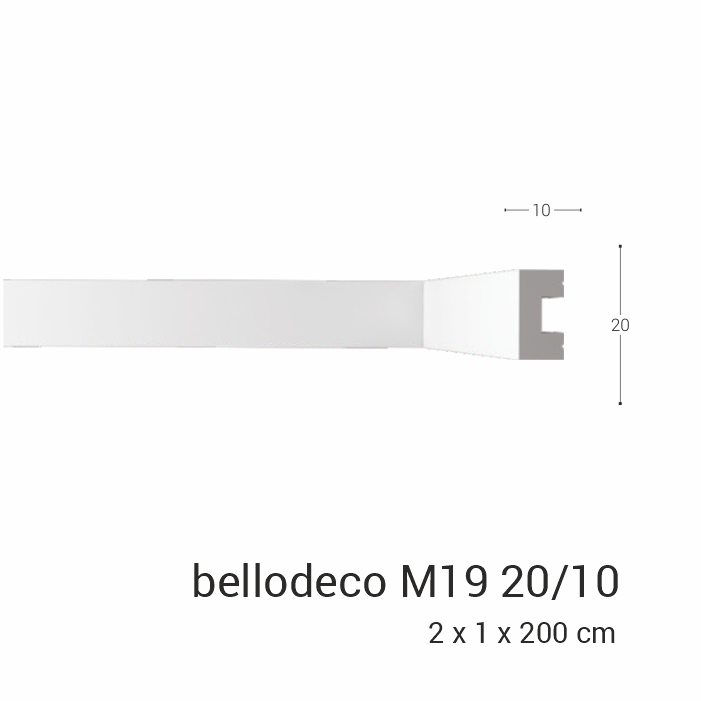 Plintă de perete XPS M 19