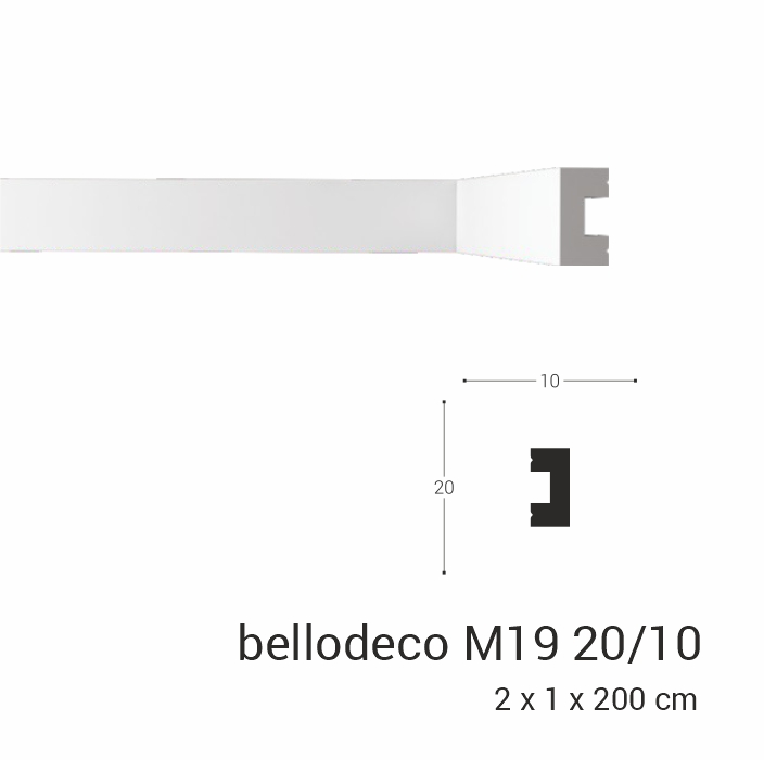 Plintă de perete XPS M 19